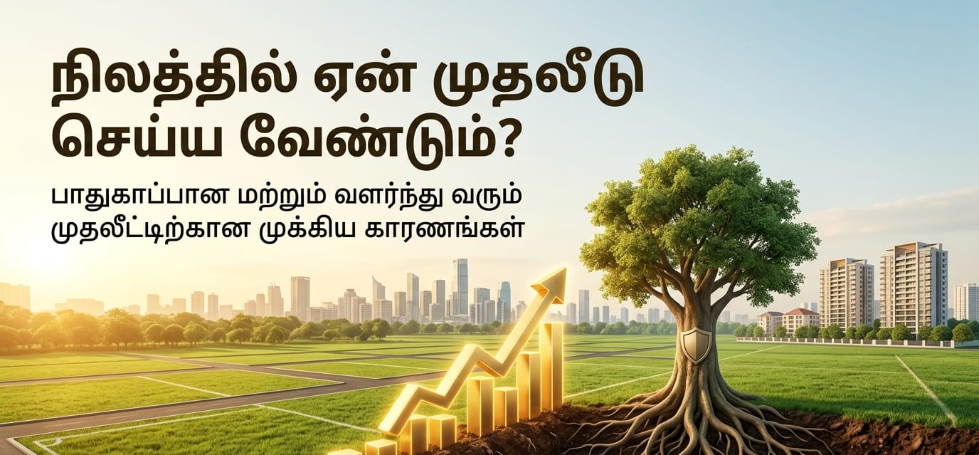 🏗️ நிலத்தில் ஏன் முதலீடு செய்ய வேண்டும்?